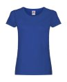 Goedkope Dames T-shirt Fruit of the Loom Lady fit 61-420-0 Royal